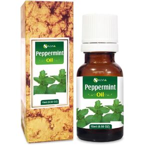 Peppermint (Mentha × Piperita) Oil | Pure & Natural Undiluted Essential Oil Organic Standard| for Hair Care, Skin, Face, | Aromatherapy Oil-15ml_with Dropper