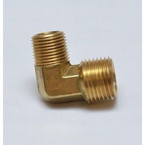 تركيب كوع أنابيب نحاسي 90 درجة L ذكر 1/2 بوصة NPT ذكر/MPT إلى 3/8 بوصة NPT ذكر/MPT 90 درجة L زاوية الكوع اليمنى مُكبر/مخفض تركيب الوقود/الهواء/الماء/القارب/الغاز/النفط WOG