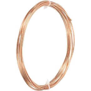 DMiotech 0.8mm x 1.8mm Long 2.0 M Refrigerator Copper Pipe Flexible Tubing for Compression, Air Conditioner Air Assist