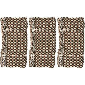 3 Pack Billiard Cue Cleaner - Pool Stick Cue Shaft Cleaner, Cotton Cleaning Tool Towel Cloth, Apply to Billiards Cue Cleaning (93 x 50 Mm, Brown) in Saudi Arabia