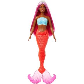 Barbie Dreamtopia Mermaid Doll with Blue Hair, Pink & Blue Ombre Tail & Headband Accessory