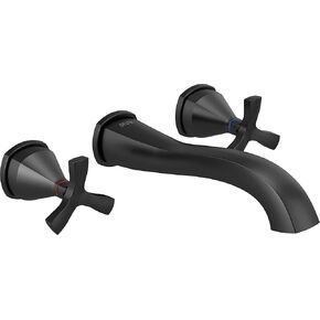DELTA FAUCET T35766LF-BLWL Lav Wall-Mount, Matte Black