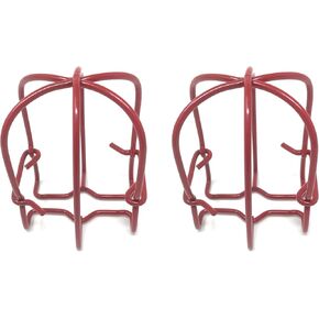 Metal Magery Red Fire Sprinkler Head Guard Covers for Pendant & Upright & Horizontal Heads 1/2" - 3/4" Pack of 2