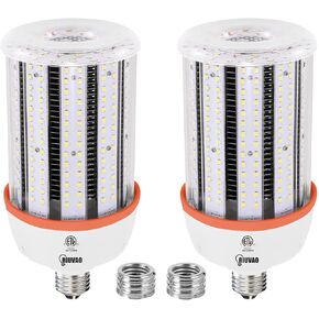 800W Equivalent Cob Corn Led Light Bulb, 80W Led Corn Bulb 5000K Daylight White,High Bay Lighting 12000 Lumen, E26/E39 Base LED Bulbs, Large Area Lights for Outdoor Indoor Warehouse Garage Offices