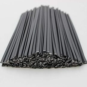 9.8 Inch Black PP (Polypropylene) Plastic Welding Rods for Car Bumper Repair Tools Hot Air Welder Machine