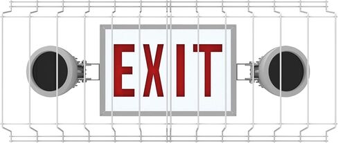 SC900-W4, Exit Sign Damage Stopper Cage, Protective Polyester Cover Coated Steel Wire Guard. in Saudi Arabia