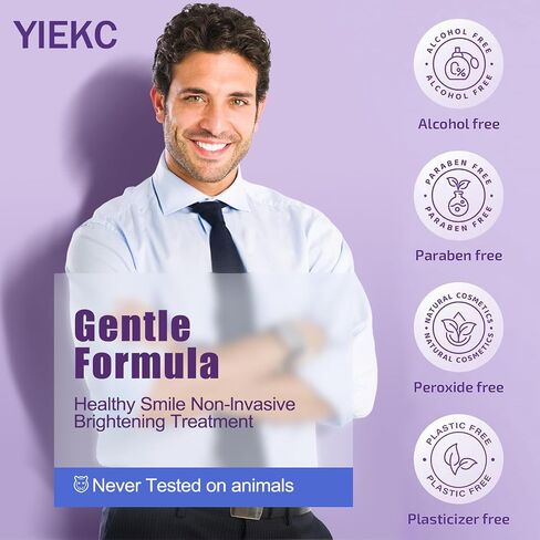 Purple Toothpaste for Teeth Whitening,Recipe Upgrade,v34 Colour Corrector, Tooth Stain Removal, Teeth Whitening Booster, Colour Correcting, Sensitive Teeth for Adult in Saudi Arabia