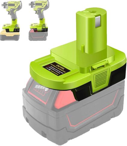 محول بطارية Fybemax MT20RNL يستخدم لأدوات Ryobi 18 فولت، تحويل لبطارية ماكيتا 18 فولت لاستخدام أدوات Roybi 18 فولت in Kuwait