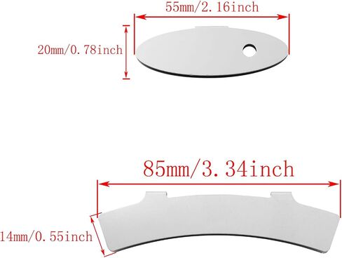 TAODAN Disc Brake Gap Regulator 6PCS Arc and Ellipse Shape Bike Rotor Disc Brake Pads Setting Alignment Tool, Mounting Assistant Brake Gaps Disc Brake Pads Adjusting Tool in Saudi Arabia