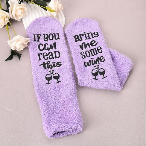 If You Can Read This Bring Me Socks for Women Men Funny Daughter Son Birthday Retirement Gifts for Mom Dad Gifts in Saudi Arabia