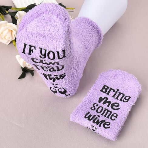 If You Can Read This Bring Me Socks for Women Men Funny Daughter Son Birthday Retirement Gifts for Mom Dad Gifts in Saudi Arabia
