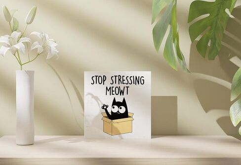 Funny Cat Bathroom Shelf Decor, Black And White Cat Bathroom Decor, Can I Interest You In A Napkin, Wood Box Sign Block for Home Farmhouse Decor for Bathroom Shelf Tabletop Decor, Cat Mom Gifts, 5 x 5 Inches in Saudi Arabia