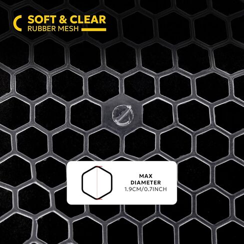 SF Fly Fishing Landing Net Soft Rubber Mesh Trout Net Catch and Release Net in Saudi Arabia