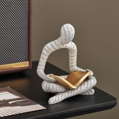 مجردة المفكر القراءة تمثال: النحت الجمالي غرفة ديكور الديكور الحديث لطاولة الرف مكتب غرفة المعيشة مكتب غرفة النوم in Kuwait
