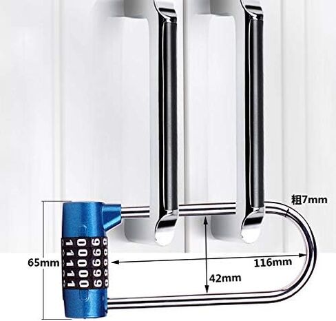 قفل كومبو قفل مجمع، قفل خزانة مكون من 5 أرقام في الهواء الطلق مقاوم للماء قفل مجموعة قابل لإعادة الضبط لخزانة صالة الألعاب الرياضية المدرسية، البوابة، السقيفة، وحدة التخزين in Kuwait