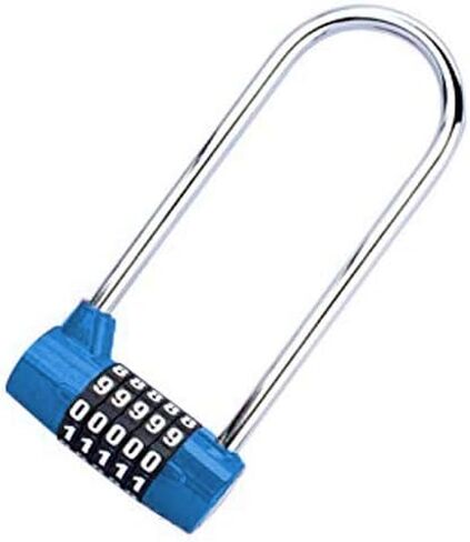 قفل كومبو قفل مجمع، قفل خزانة مكون من 5 أرقام في الهواء الطلق مقاوم للماء قفل مجموعة قابل لإعادة الضبط لخزانة صالة الألعاب الرياضية المدرسية، البوابة، السقيفة، وحدة التخزين in Kuwait