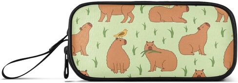 Pencil Case Large Big Capacity Soccer Ball Pencil Bag for Girls Boys Soccer Field Zippers Pen Bag Holder Pouch Box Makeup Bag 3 Compartment Portable Stationery Storage for College Students School in Kuwait