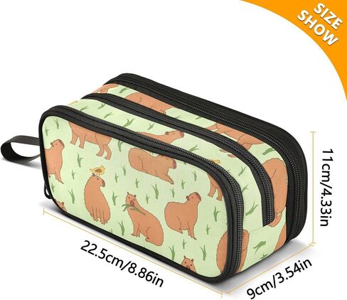 Pencil Case Large Big Capacity Soccer Ball Pencil Bag for Girls Boys Soccer Field Zippers Pen Bag Holder Pouch Box Makeup Bag 3 Compartment Portable Stationery Storage for College Students School in Kuwait