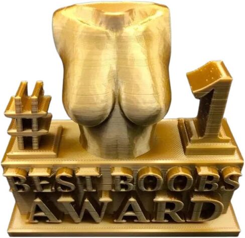 1 قطعة جائزة أفضل الحمار أنثى الجسم الشكل النحت الكأس ديكور الجدة مؤذ الورك بعقب الراتنج تمثال الكأس مضحك المنزل مكتب سطح المكتب الديكور ، ل مزحة هدية صديق زميل العمل (البوق الصدر) in Kuwait