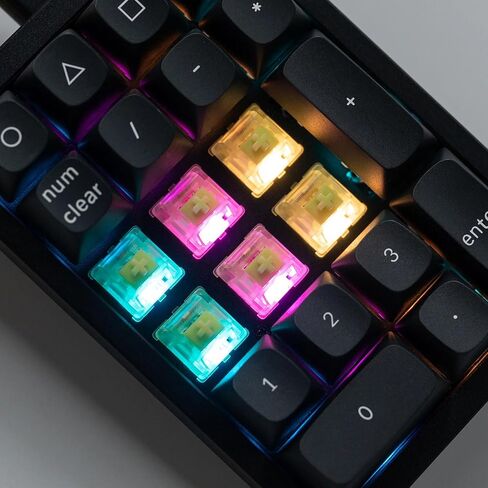 مجموعة مفاتيح خطية من Glacier Gateron Luciola مسبقة التشحيم ذات 5 سنون للوحة المفاتيح الميكانيكية مع أغطية مفاتيح/مفاتيح مجانية وسحّاب متضمن (خطي، 35 قطعة) in Kuwait