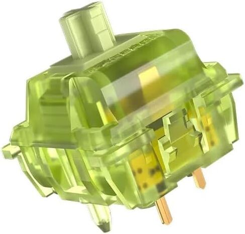 مجموعة مفاتيح خطية من Glacier Gateron Luciola مسبقة التشحيم ذات 5 سنون للوحة المفاتيح الميكانيكية مع أغطية مفاتيح/مفاتيح مجانية وسحّاب متضمن (خطي، 35 قطعة) in Kuwait