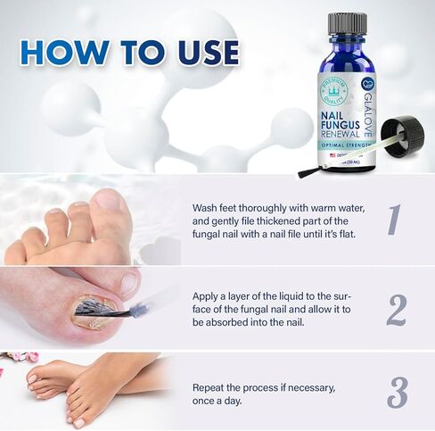 Toenail Fungus Treatment At Home: Nail Fungus Treatment Extra Strength Fast Acting One Week - Safely Repair Renew Damaged And Discolored Toenails - Effectively Improve Athlete's Nail Health in Kuwait