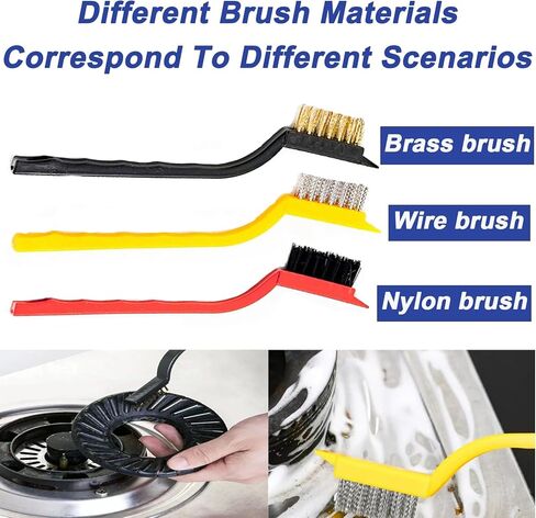15 قطعة من فرشاة تنظيف الشقوق، فرشاة تنظيف فجوات ذات شعيرات صلبة متعددة الوظائف، فرشاة تنظيف الجص، فرشاة المرحاض، فرشاة تنظيف لبلاط الدش، أدوات تنظيف الفجوات النحيفة للاستخدام المنزلي، الحمام in Kuwait