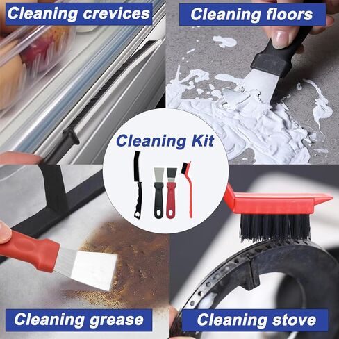 15 قطعة من فرشاة تنظيف الشقوق، فرشاة تنظيف فجوات ذات شعيرات صلبة متعددة الوظائف، فرشاة تنظيف الجص، فرشاة المرحاض، فرشاة تنظيف لبلاط الدش، أدوات تنظيف الفجوات النحيفة للاستخدام المنزلي، الحمام in Kuwait