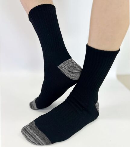 20 Pairs Crew Athletic Socks for Women Moisture Wicking Cushion Crew Socks for Sport Running Traveling in Kuwait