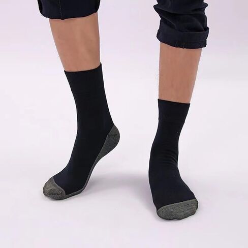20 Pairs Crew Athletic Socks for Women Moisture Wicking Cushion Crew Socks for Sport Running Traveling in Kuwait