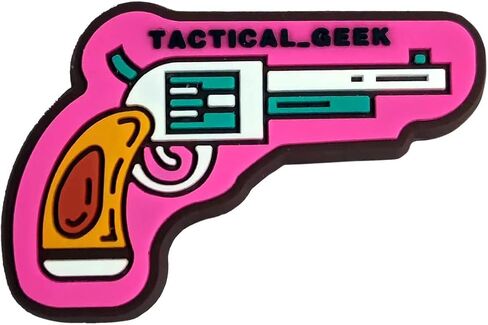 TACTICAL GEEK BG07 إضفاء الطابع الشخصي على رقعة PVC، ملصق شارة للملابس التكتيكية الرائعة على ظهره، مطاط PVC معنويات مضحكة، شارة تصحيح PVC مزخرفة للقبعات والسترات والتروس التكتيكية وما إلى ذلك in Saudi Arabia