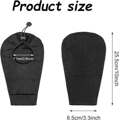 4Pcs Ostomy Bag Cover Colostomy Bag Covers Odor Control Stretchy Bag Cover Washable Pouch Liner for Women Men Lightweight Care Protector Supplies, 2.8 Inch Diameter in Kuwait