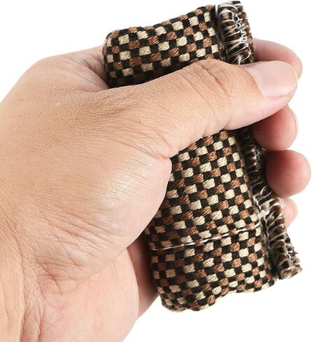 3 Pack Billiard Cue Cleaner - Pool Stick Cue Shaft Cleaner, Cotton Cleaning Tool Towel Cloth, Apply to Billiards Cue Cleaning (93 x 50 Mm, Brown) in Saudi Arabia