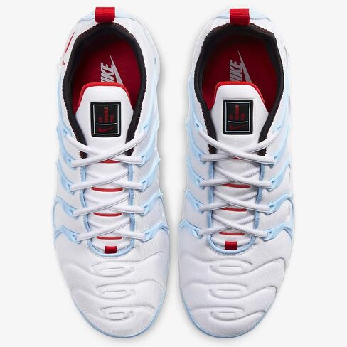 Nike Air Vapormax Plus Mens Shoes Size 10, Color: White/University Red/Black in Saudi Arabia