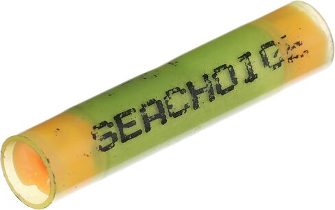 Seachoice Cool Seal Butt Splice, Red, Wire Range 22-18, Pack of 25 in Saudi Arabia
