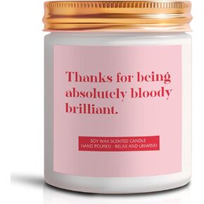 Funny Birthday Gifts for Women - Sister Birthday Gifts - Best Friend Birthday Gifts - Natural Soy Wax Scented Candles