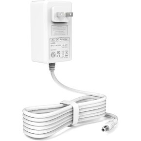Charger Replacement for Hatch Restore 2 Sunrise Alarm Clock, White AC Adapter 5.9FT Power Cord Compatible with Hatch Alarm Sound Machine Power Supply