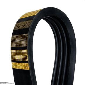 Goodyear 2/3V500 Narrow Wrapped Banded Industrial V-Belt, 3V Profile, 2 Ribs, 50" Length