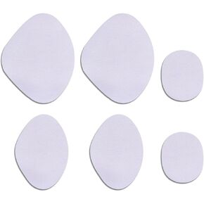3 Pairs Shoe Repair Patches for Holes, Self-Adhesive Shoe Heel and Toe Box Hole Prevention Insert, Shoe Heel Repair Kit for Sneakers, Leather Shoes, Casual Shoes