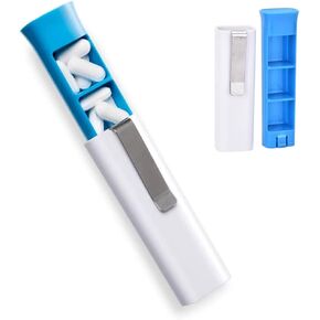 1Pcs 3-Segment Pill Organiser Travel Dosset Mini Box Portable 7 Day Tablet Organizer Medicine Storage Box
