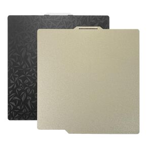 uxcell 3D Printer PEO PEI Build Plate Removable Platforms, Spring Steel Plate Flexible Sheet 257mm x 257mm,Diamond PEO+ Textured PEI