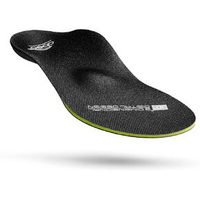 ABEO Premium Orthotic Mens Metatarsal Black 10 Medium