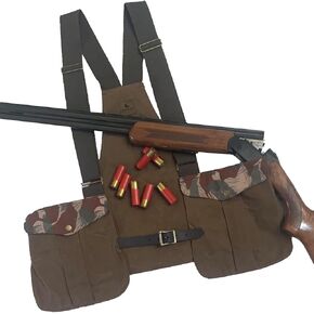 Dragoon Unlimited Classic Hatari Hunter Orange Upland Safari Waxer | Cotton Tin Cloth Game Hunting Vest