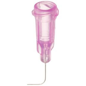 Metcal 930050-90BTE سلسلة TE إبرة منحنية دقيقة من الفولاذ المقاوم للصدأ لتوزيع السوائل، زاوية 90 درجة، لافندر، 30 مقياس، حجم طرف 0.5 بوصة (عبوة من 50)