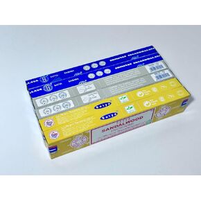 Satya Sai Baba Balanced Fragrance (Nag Champa, White Sage & Sandalwood) Agarbatti, 90g