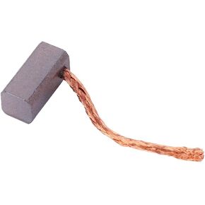 100 Pcs Motor Carbon Brushes, Carbon Brushes Replacement Parts with Copper Wire for 12V/24V Car Electronic Fan Motor J435A