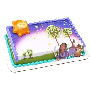 DecoPac Disney's Wish Better Together Rings, Cupcake Decorations Featuring Asha & Valentino, Food Safe Cake Toppers For Birthday & Celebration – 72 Pack