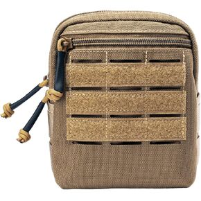 Dotacty Tactical Duty Belt Pouches w/Rotatable MOLLE Clip Phone EDC Gear Utility Pack Gadget Small Tool Wasit Carry Bag for Police Law Enforcement Security Work Patrol Vest Backpack Camping Hiking