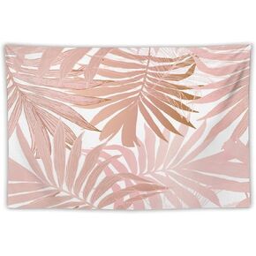 Tropical Palm Leaf Tapestry, Jungle Tropical Exotic Banana Palm Tree Leaves Design Wall Hanging Decor for Dorm Living Room Bedroom Decor(40x60Inch)