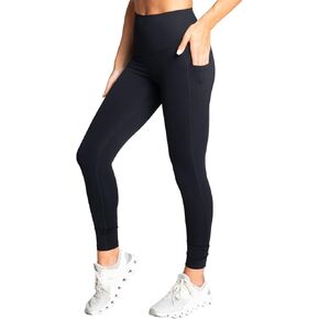 Delfin Women's Power High-Waist Leggings with Pockets